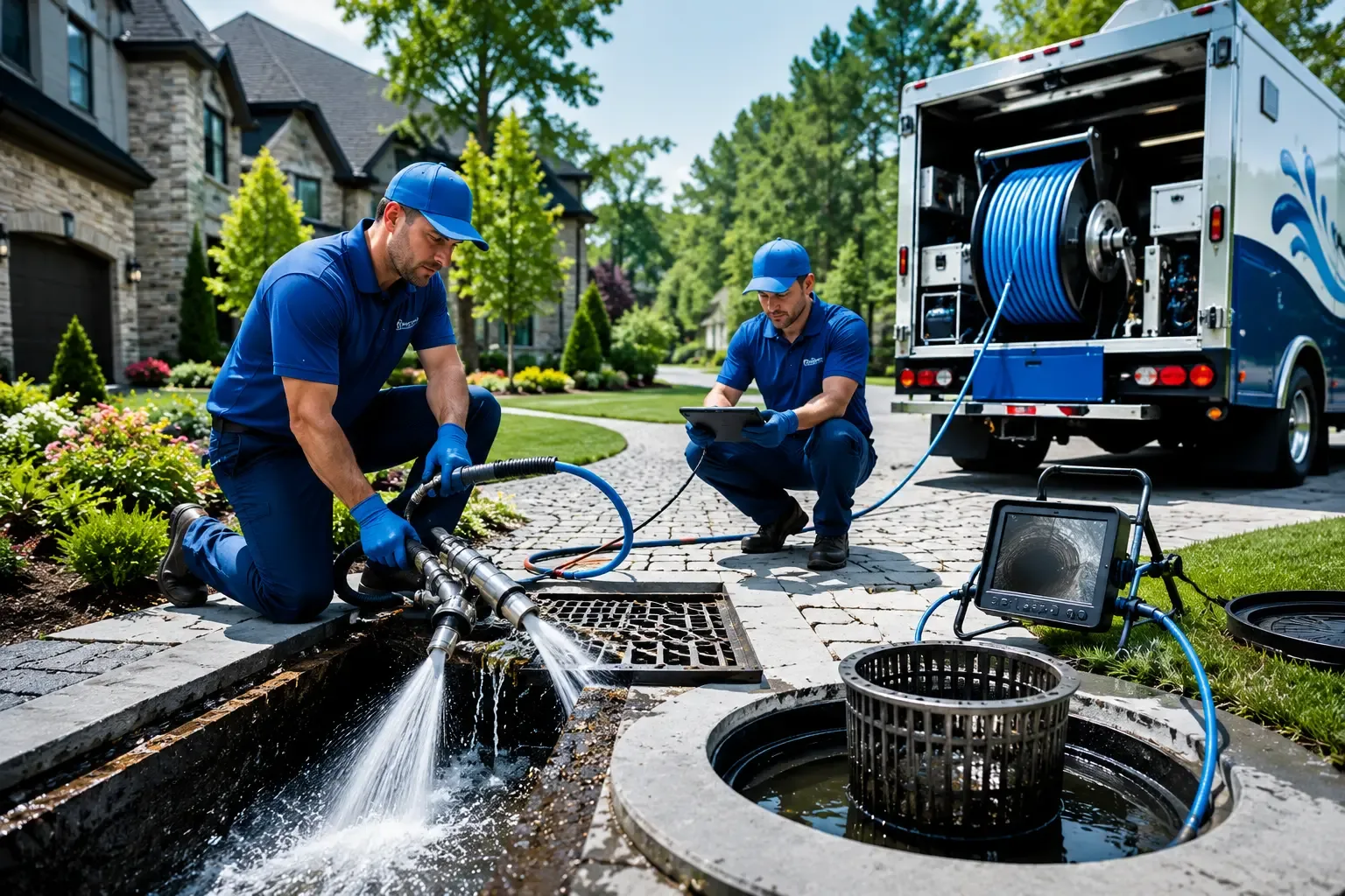 Local outdoor drain cleaning professionals in Cheney, KS